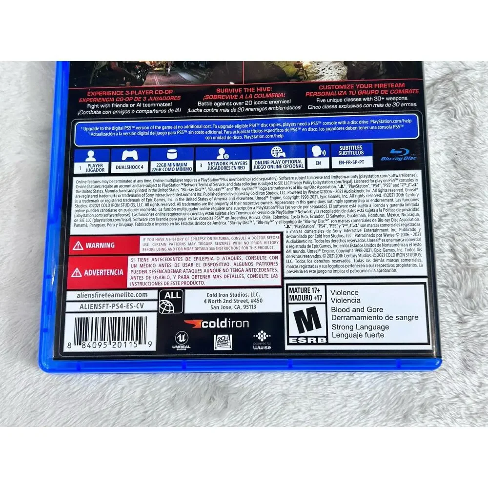 Aliens Fireteam Elite - Sony PlayStation 4 Tested PS4